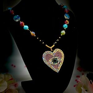 Custom Evil eye necklace